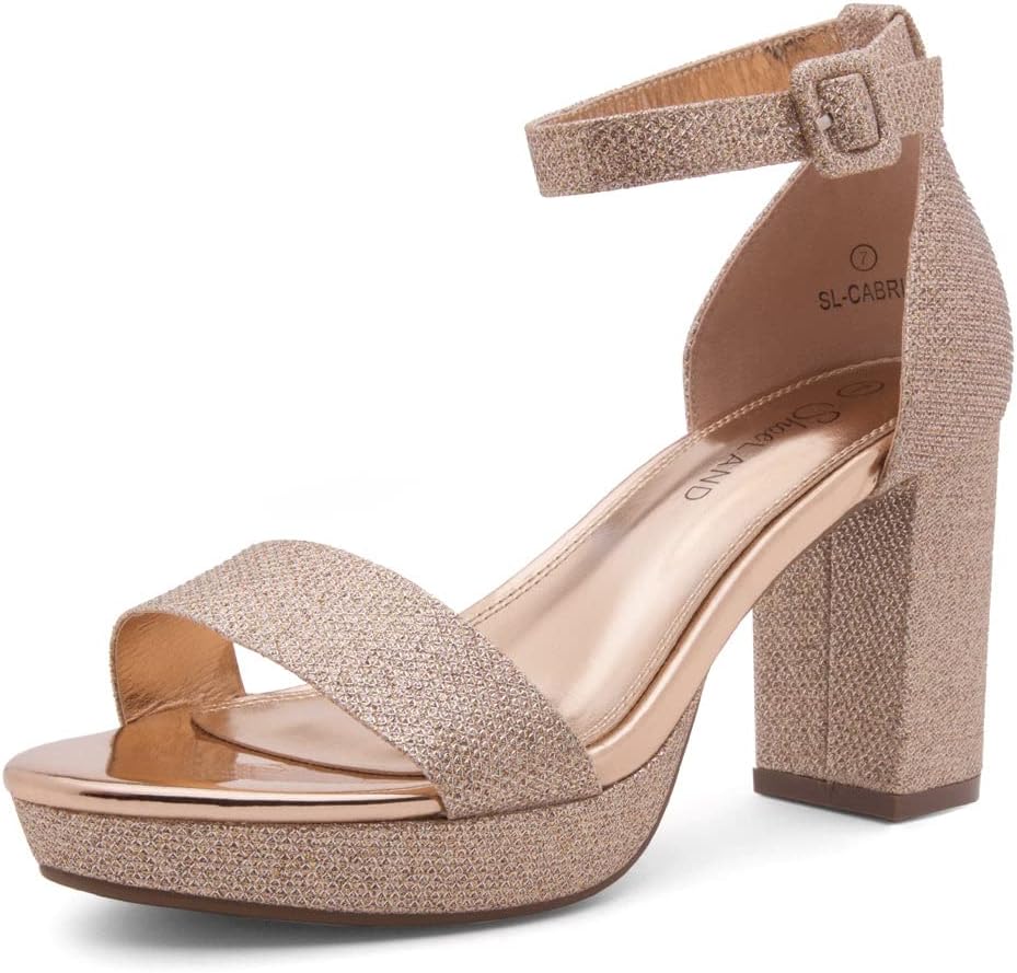Shoe Land SL-Cabrini Women's Platform Heels for Any Occasion