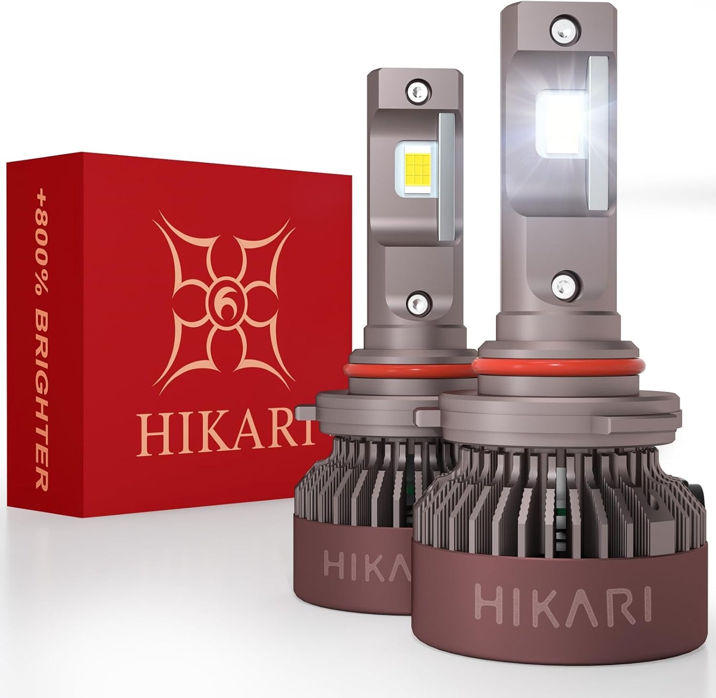 HIKARI WINGS 9005 Fog Light Bulbs with 40000LM Brightness