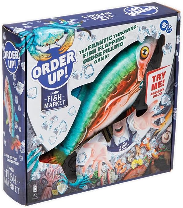 Collaborative Fish Market Game for Family Fun | Age 8+