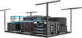 FLEXIMOUNTS 4x6 Overhead Garage Storage Rack - Sturdy Ceiling