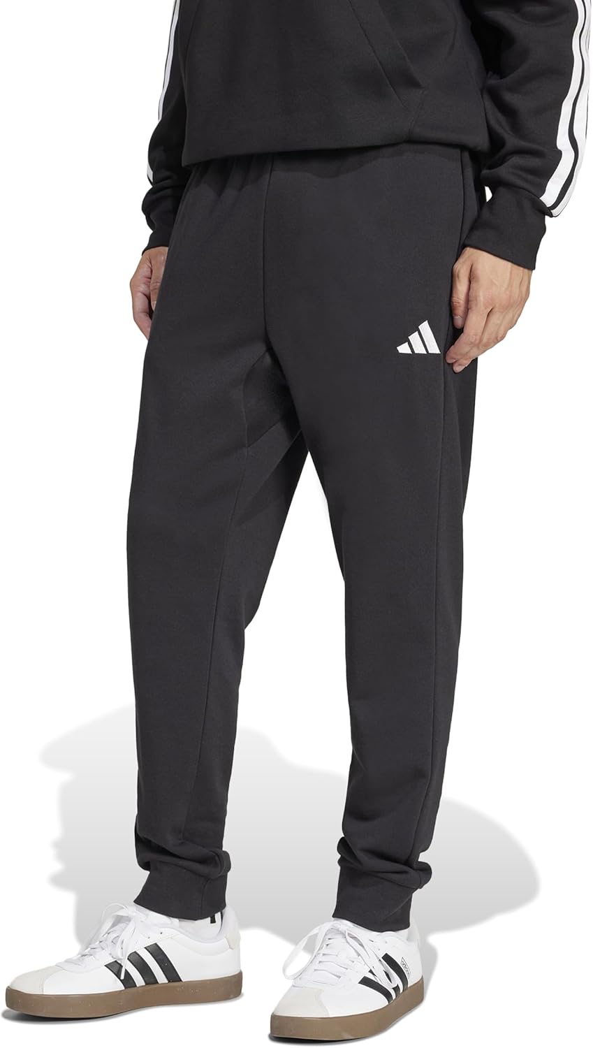 adidas Men's Essentials Cozy French Terry Pants for Comfort