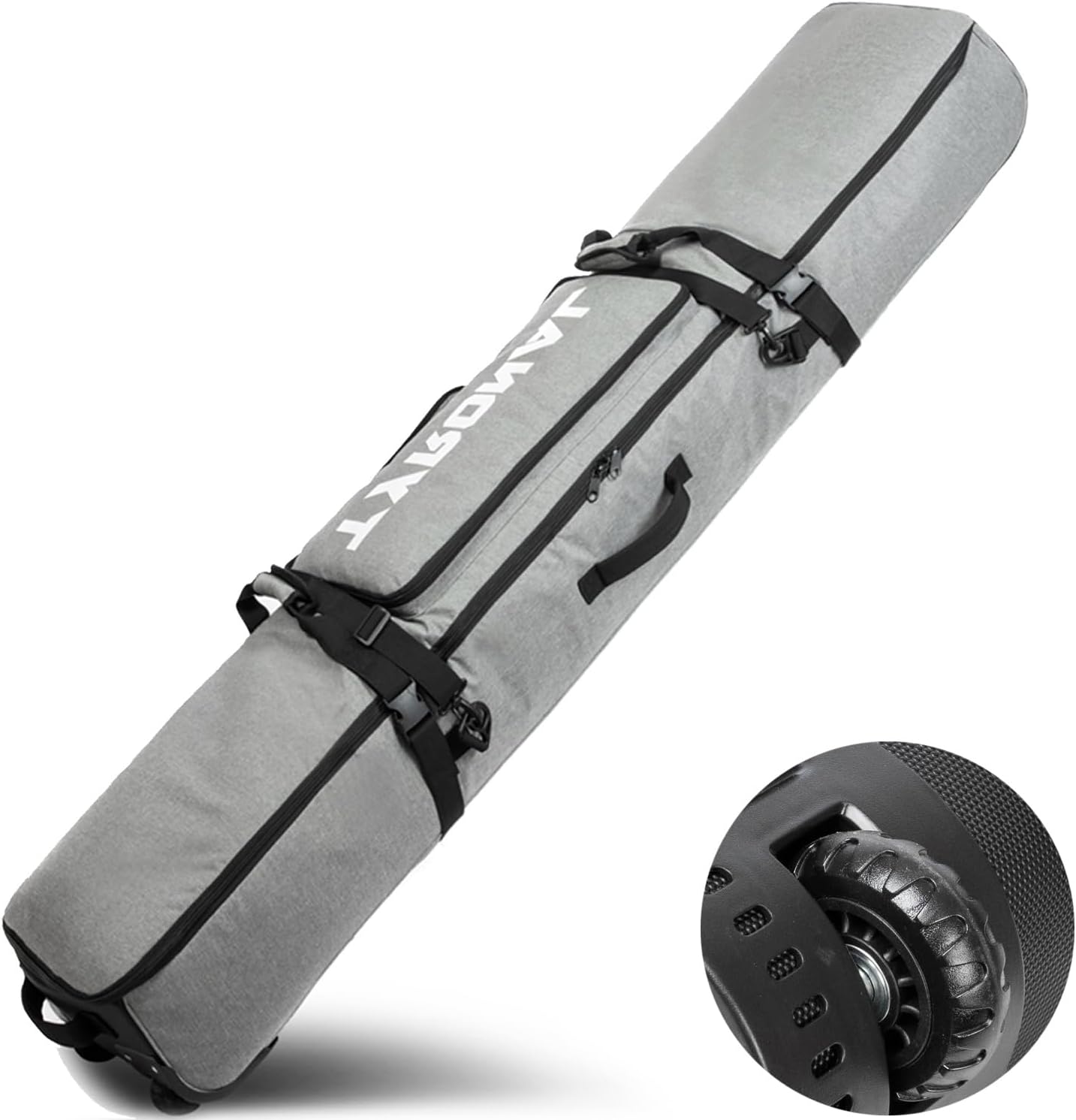 TYRONAL Snowboard Bag with Wheels - Ultimate Protection!