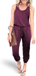 PRETTYGARDEN Womens Jumpsuit Casual Summer Romper - Versatile Everyday