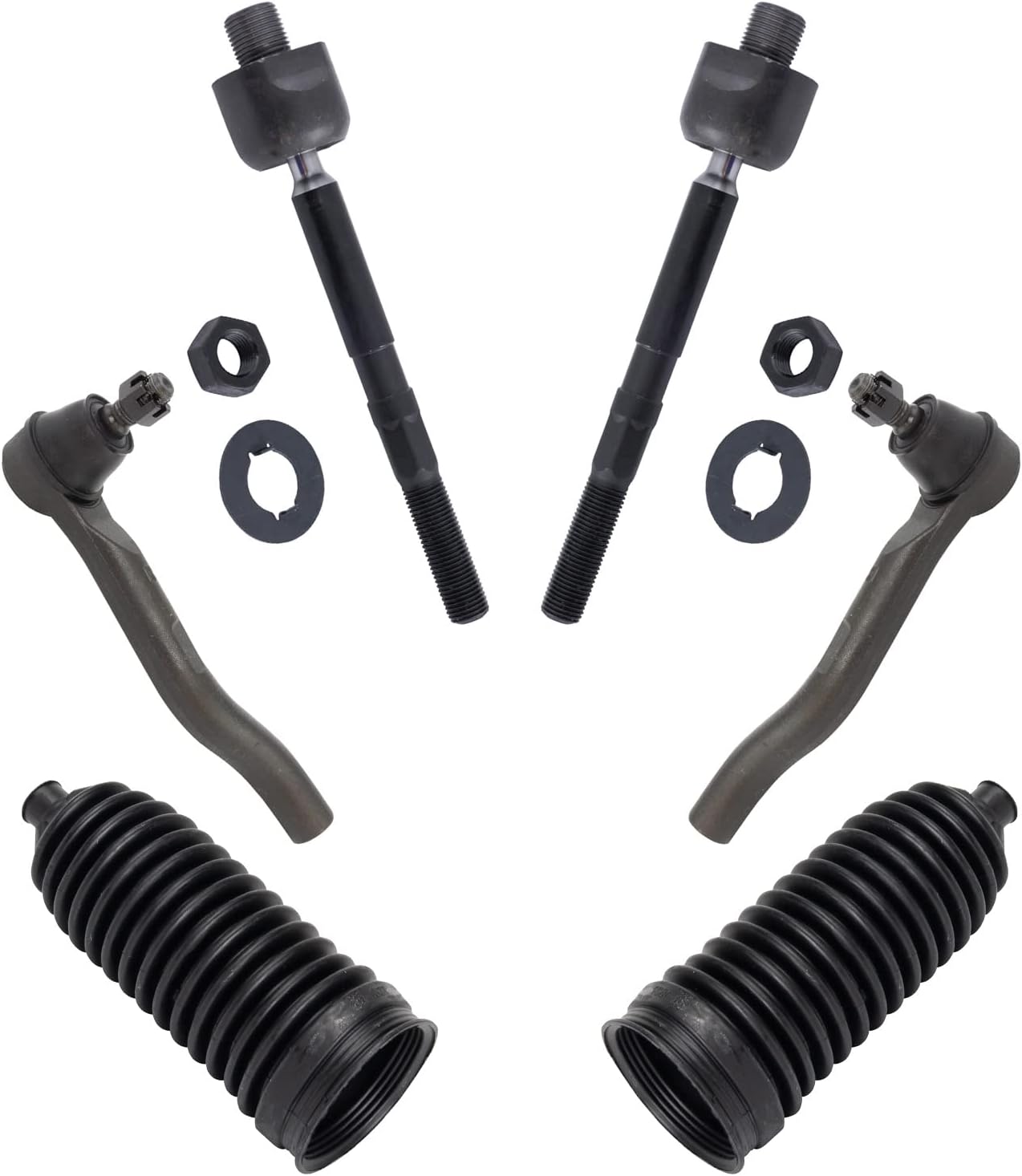 TRQ Front Steering Kit for Acura TLX and Honda Accord Models