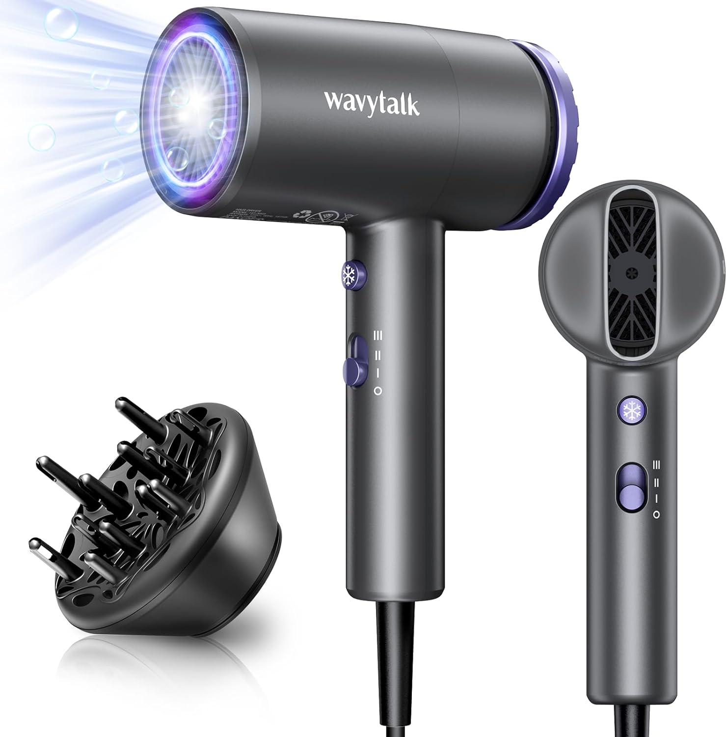 Wavytalk Ionic Hair Dryer: Fast Drying Power