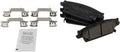 TRQ Rear Brake Pads Ceramic Compatible with 2006-2009 Cadillac Models