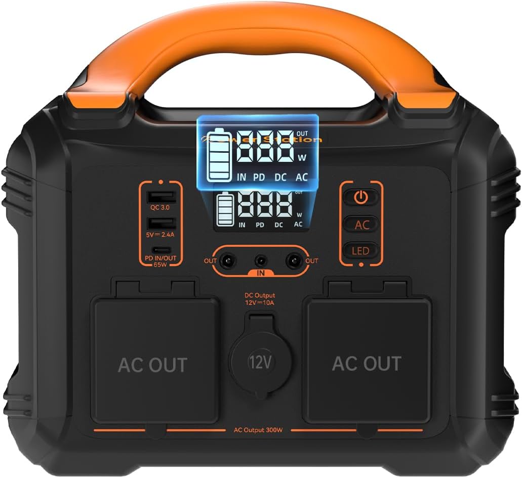 Jeazans 300W Portable Power Station: Reliable Energy Anywhere