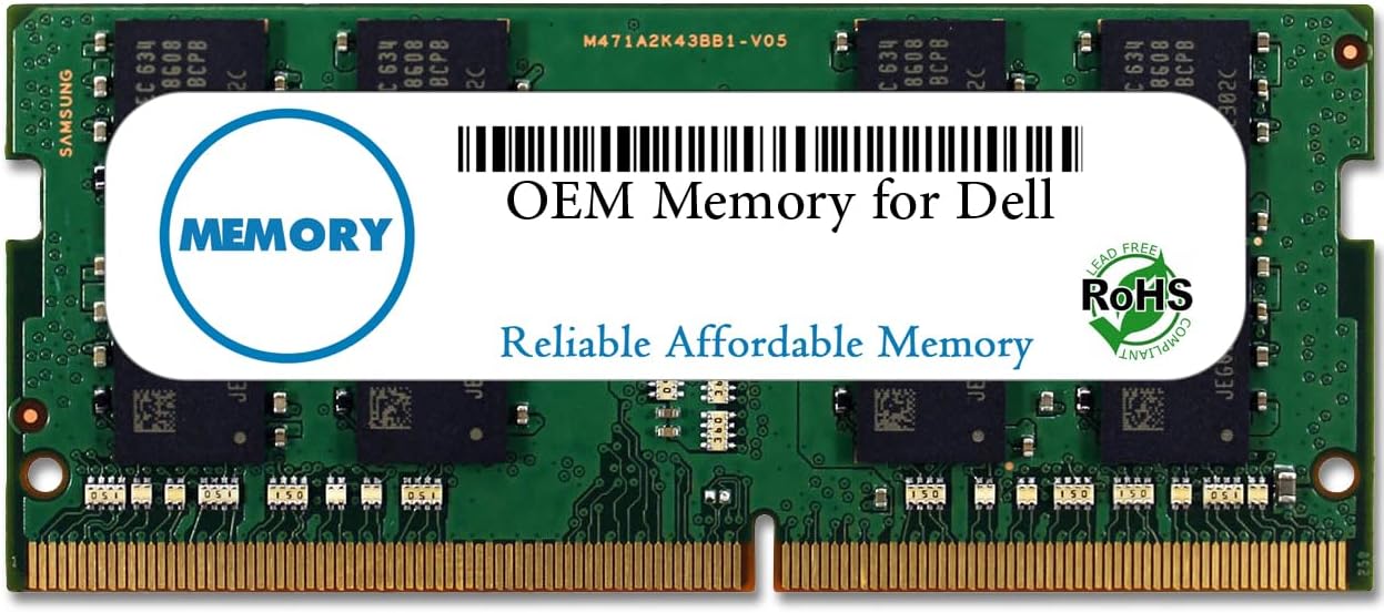 16GB DDR4-2666 SODIMM RAM Replacement for Dell Laptops