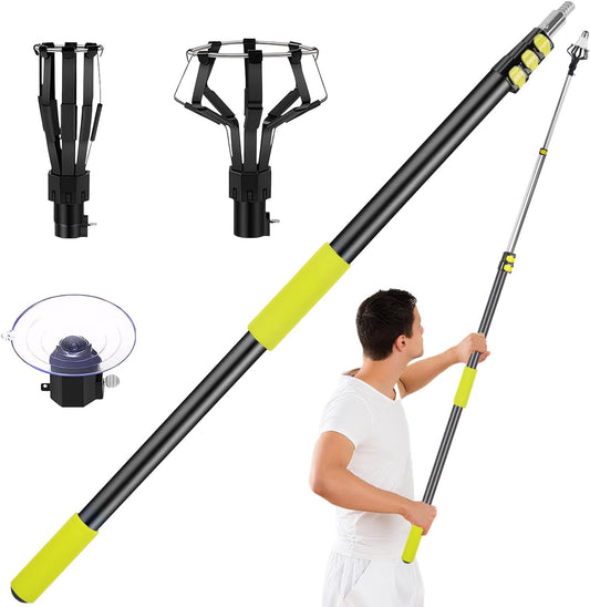 20FT Light Bulb Changer for High Ceilings with Extension Pole