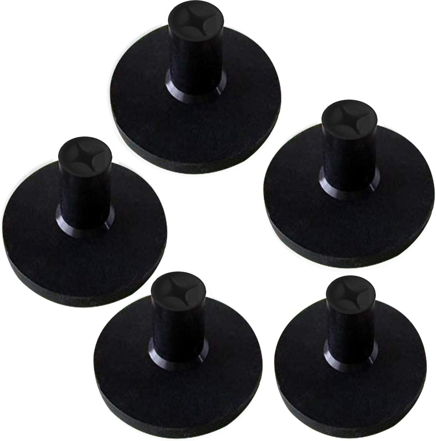 FINGER TEN Rubber Golf Tees 5-Pack: Perfect for Indoor & Outdoor Practice!