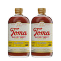 Toma Bloody Mary Mix CLASICO 32oz Pack of 2 - Simple At-Home Hosting