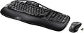 Logitech MK550 Wireless Wave Keyboard and Mouse Combo - Ergonomic