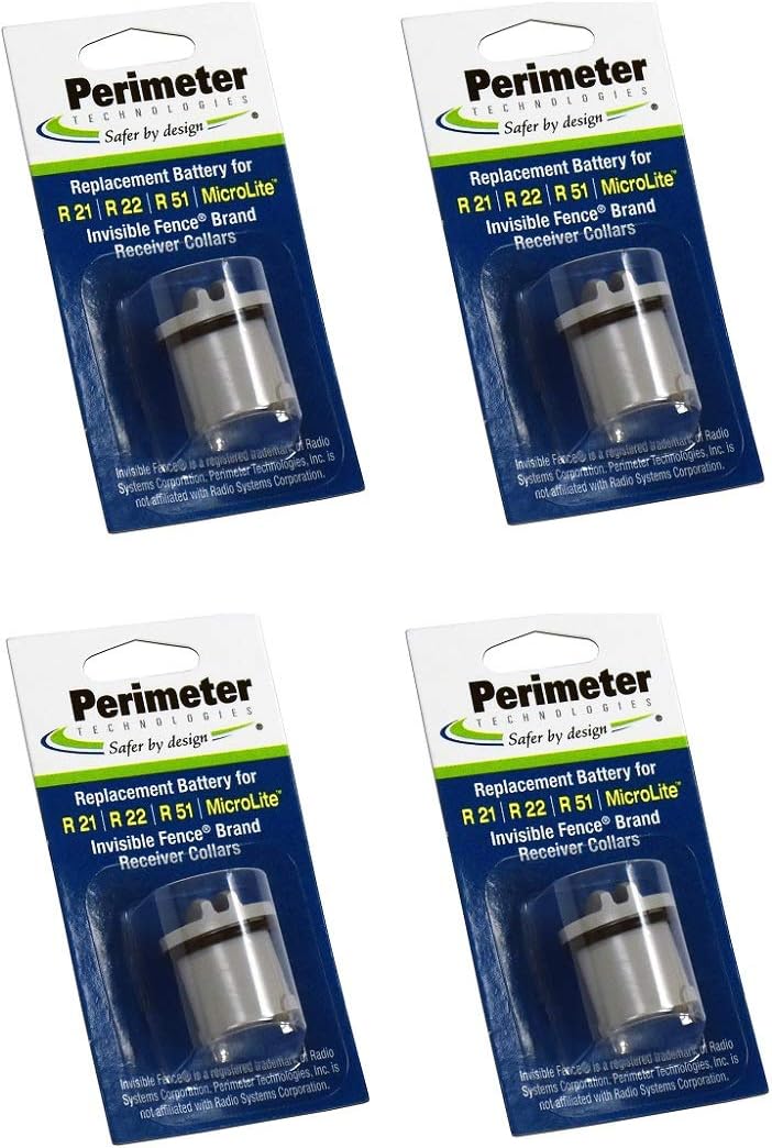 Perimeter Technologies Dog Fence Batteries for R21 R51 Collars