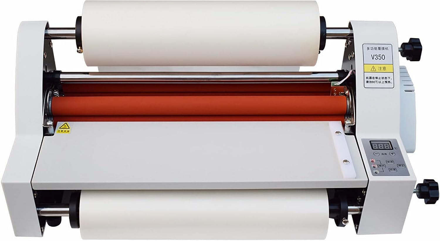 Professional Laminating Machine - Hot & Cold Roll, Dual-Sided - School & Office Essential