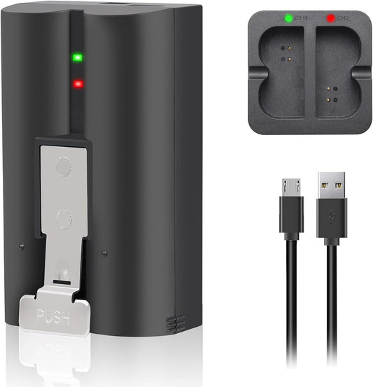 Upgrade Your Security: RDSJ 6040mAh Battery + Charger for Ring Devices