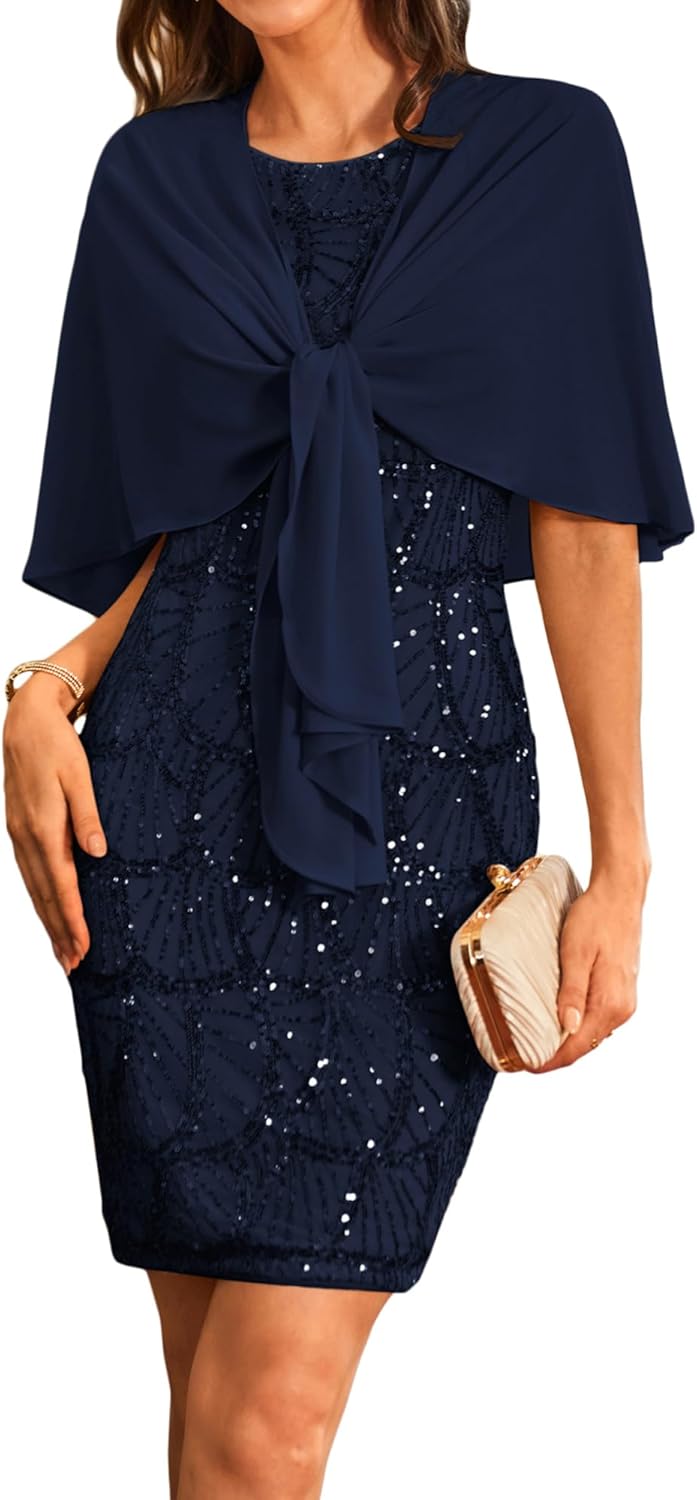 Shimmer in Style: Sequin Mother of The Bride Dress by GRACE KARIN