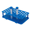 20PCS 50-Well Centrifuge Tube Rack for 15ml Vials - Sturdy Blue Rack