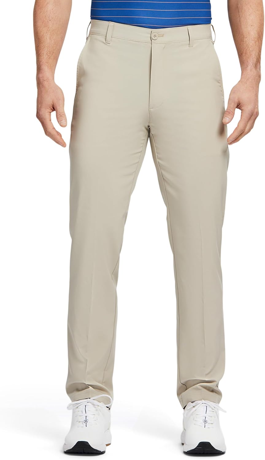 IZOD Mens Golf Swingflex Straight-fit Flat-Front Pants Review