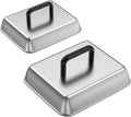 SafBbcue Flat Top Grill Melting Dome 14in & 13in - Basting Cover Set