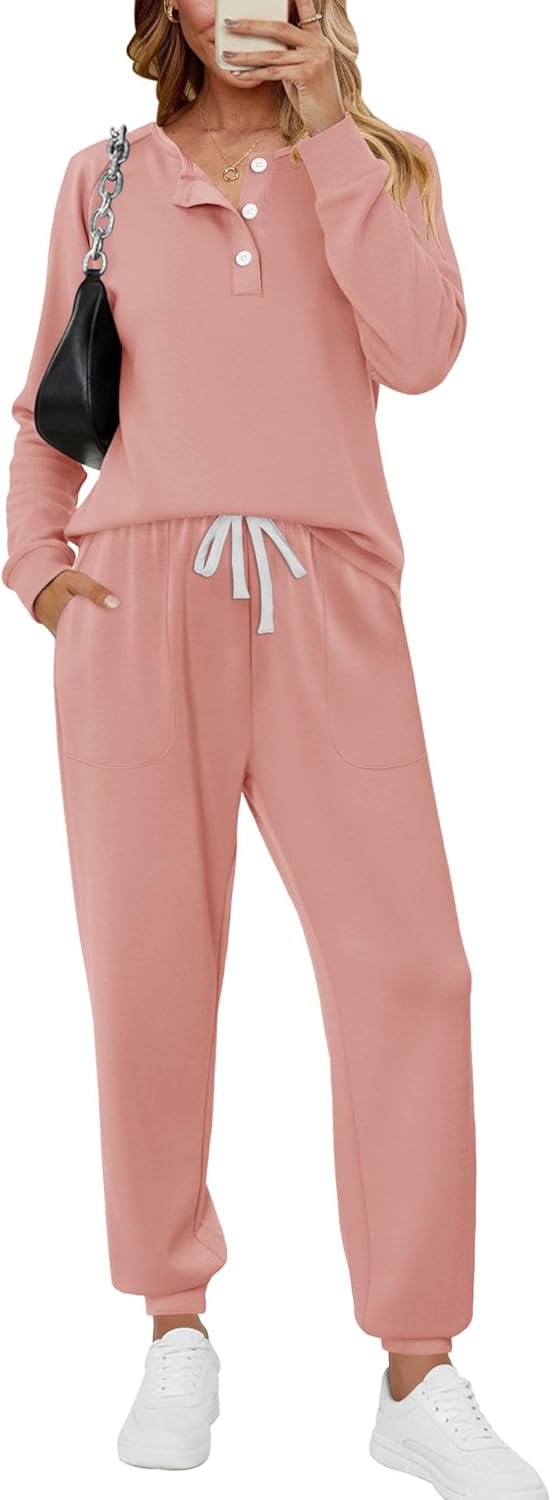 KISSMODA 2 Piece Sets for Women Casual Tracksuits and Lounge Wear