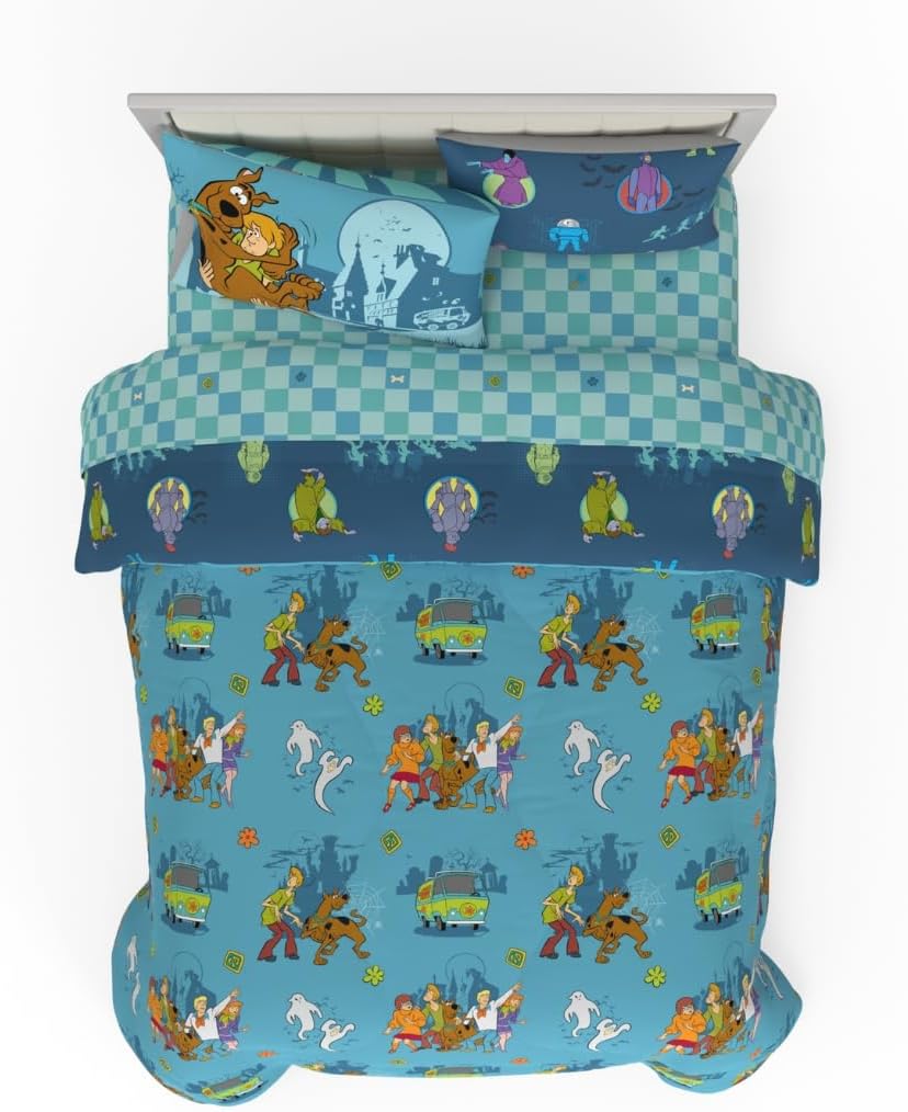 Scooby Doo Scoobtober Bedding Set - Super Soft Comforter & Sheets