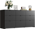WLIVE 9 Drawer Dresser for Bedroom - Large Modern Storage Chest