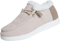 Fur Lined Loafers for Women - Cozy Orthopedic Slip Ons