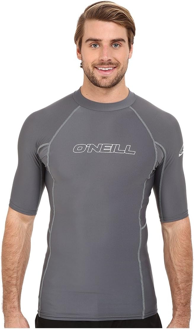 O'Neill Men's Basic Skins UPF 50+ Short Sleeve Rash Guard Review