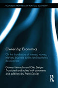 Ownership Economics (Routledge Frontiers of Political Economy) - Clear
