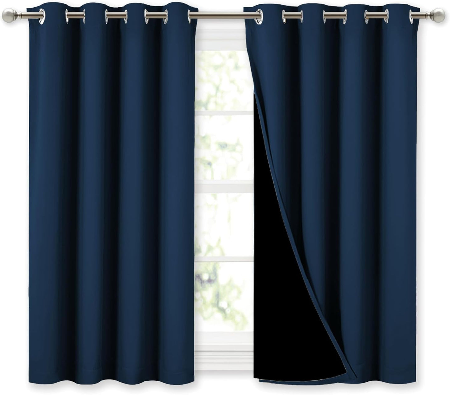 NICETOWN 100% Blackout Curtains for Energy Efficiency and Style