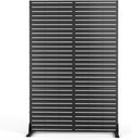 Metal Privacy Screen Outdoor Freestanding Wall Panels for Gardens