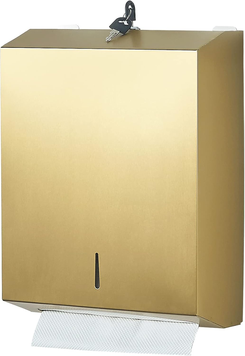 Touchless Paper Towel Dispenser for Commercial Use - Gold Finish