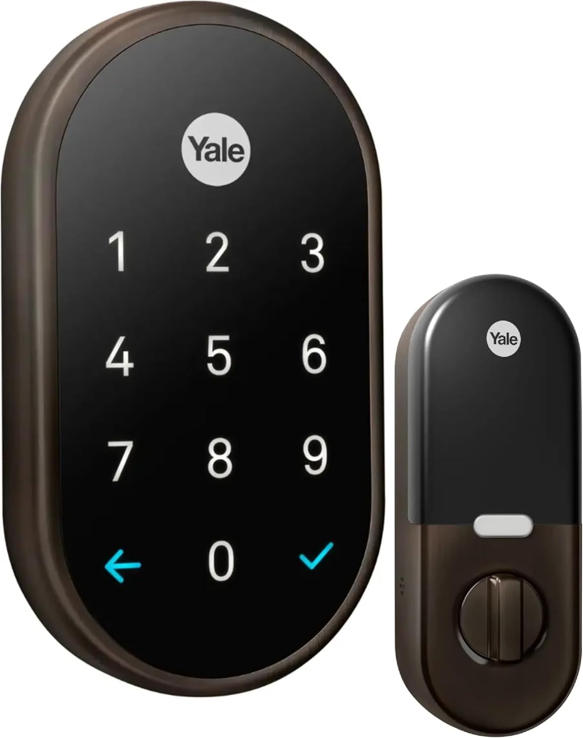 Tamper-Proof Smart Lock - Keyless Entry - Oil Rubbed Bronze