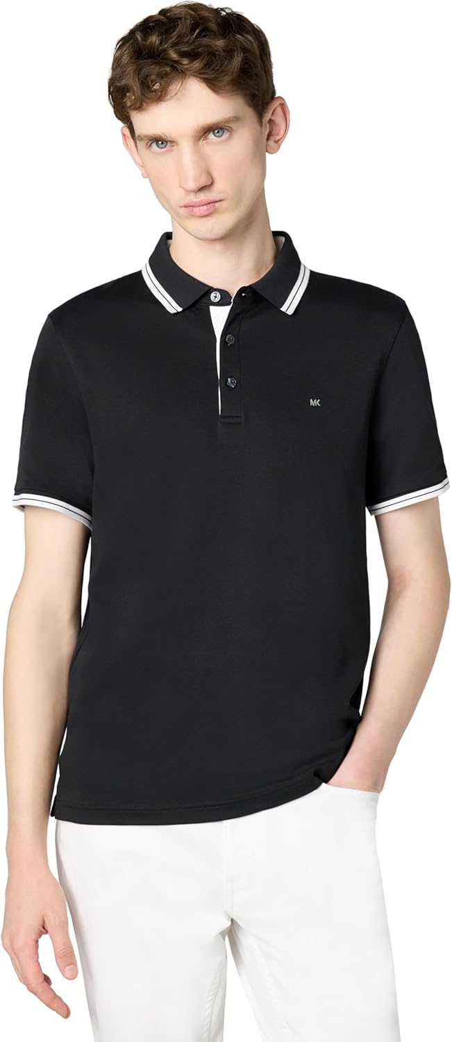 Michael Kors Men's Greenwich Polo: Stylish Cotton Essential