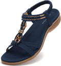 Littleplum Womens Sandals Comfort Arch Support Flat Sandals