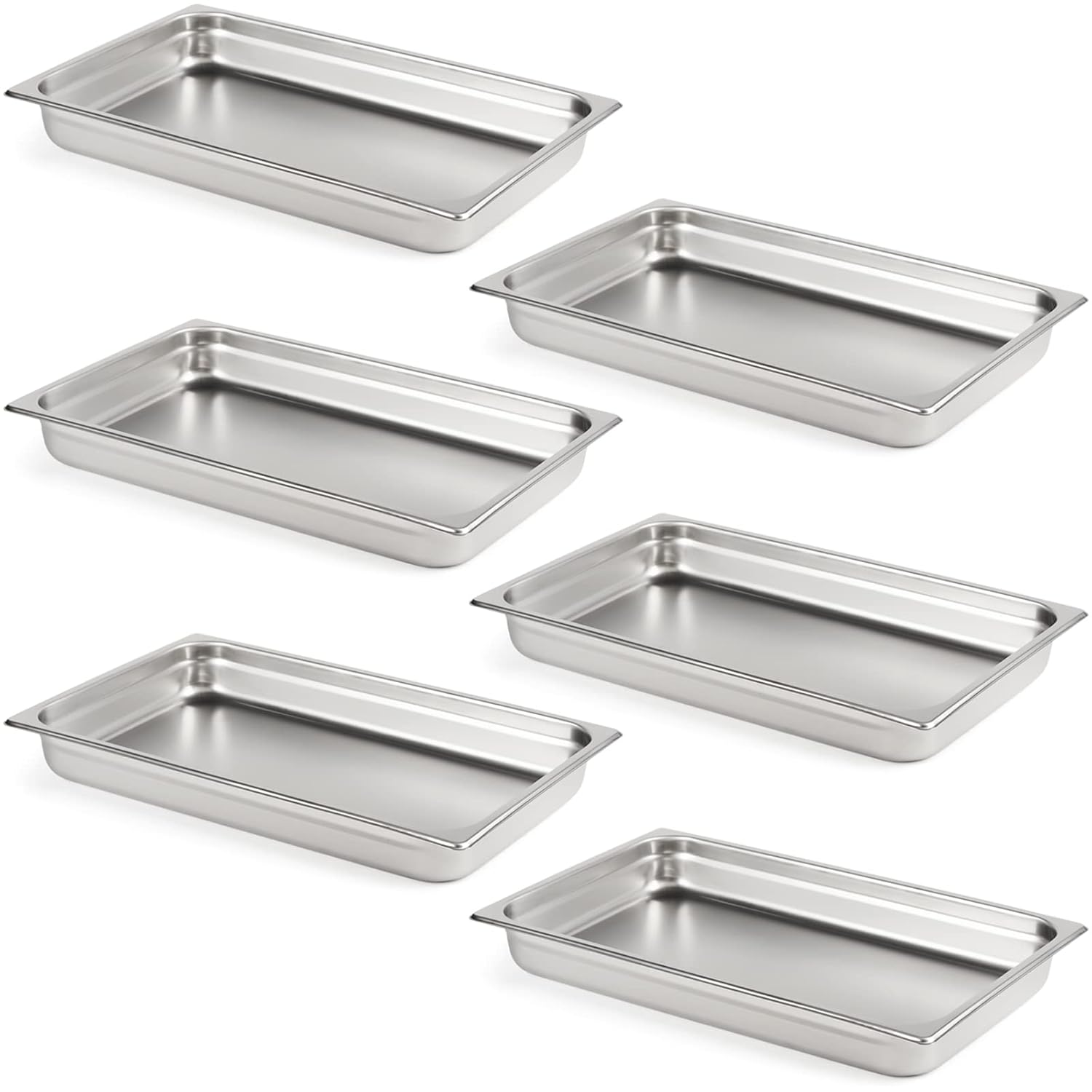 CURTA Full Size Anti-Jam Hotel Pans for Catering and Buffets