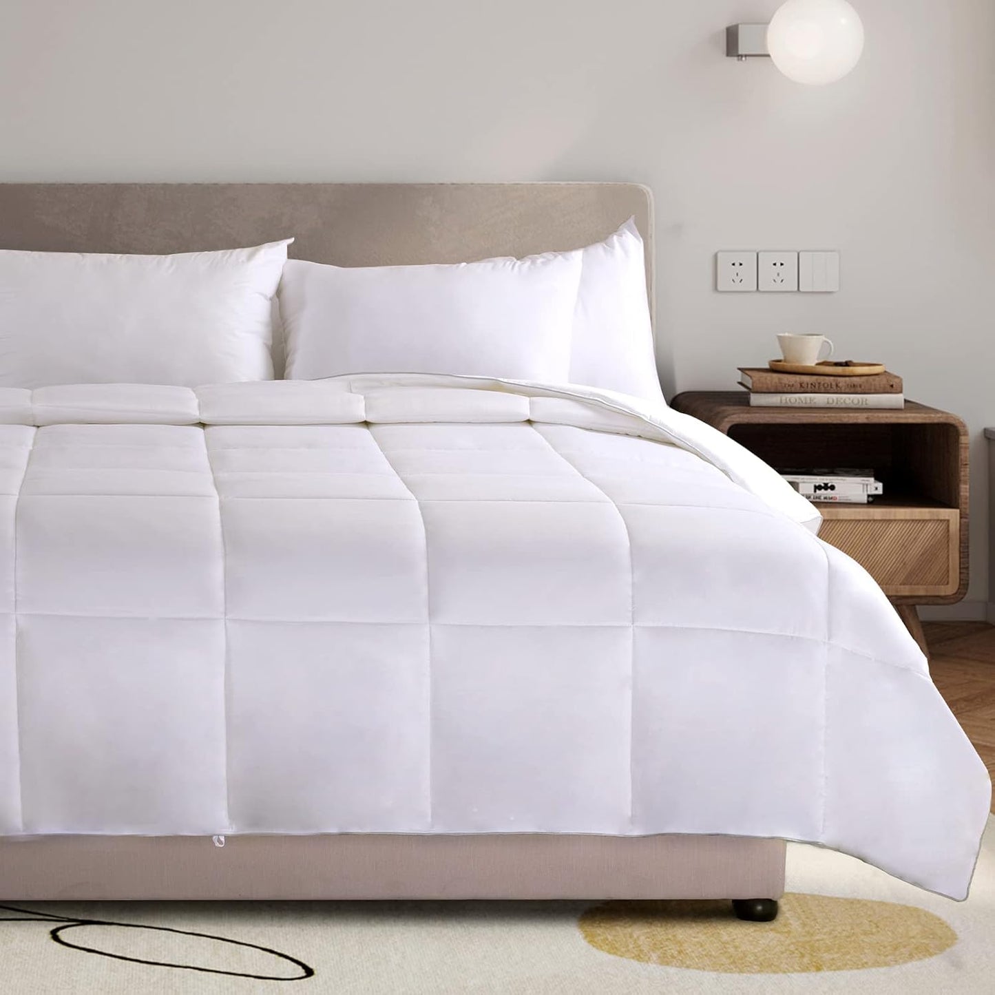 NEXHOME PRO Organic Natural Cooling Lightweight Comforter King