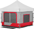 E-Z UP Camping Cube 6.4 Converts 10ft Straight Leg Canopy into Tent