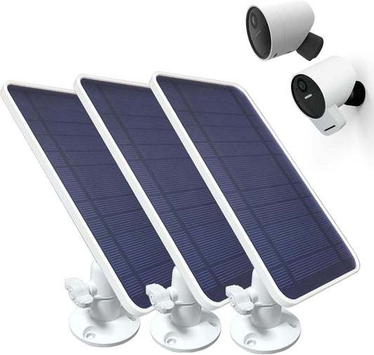 DIANMU Solar Panel for SimpliSafe Camera with Adjustable Mount