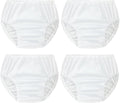 Reusable Plastic Diaper Covers for Toddlers 4-Pack - Waterproof