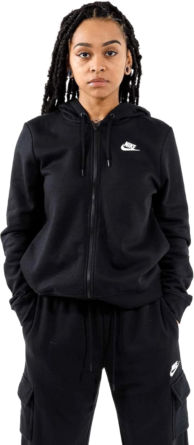 Nike Women's Full Zip Fleece Hoodie - Cozy Comfort