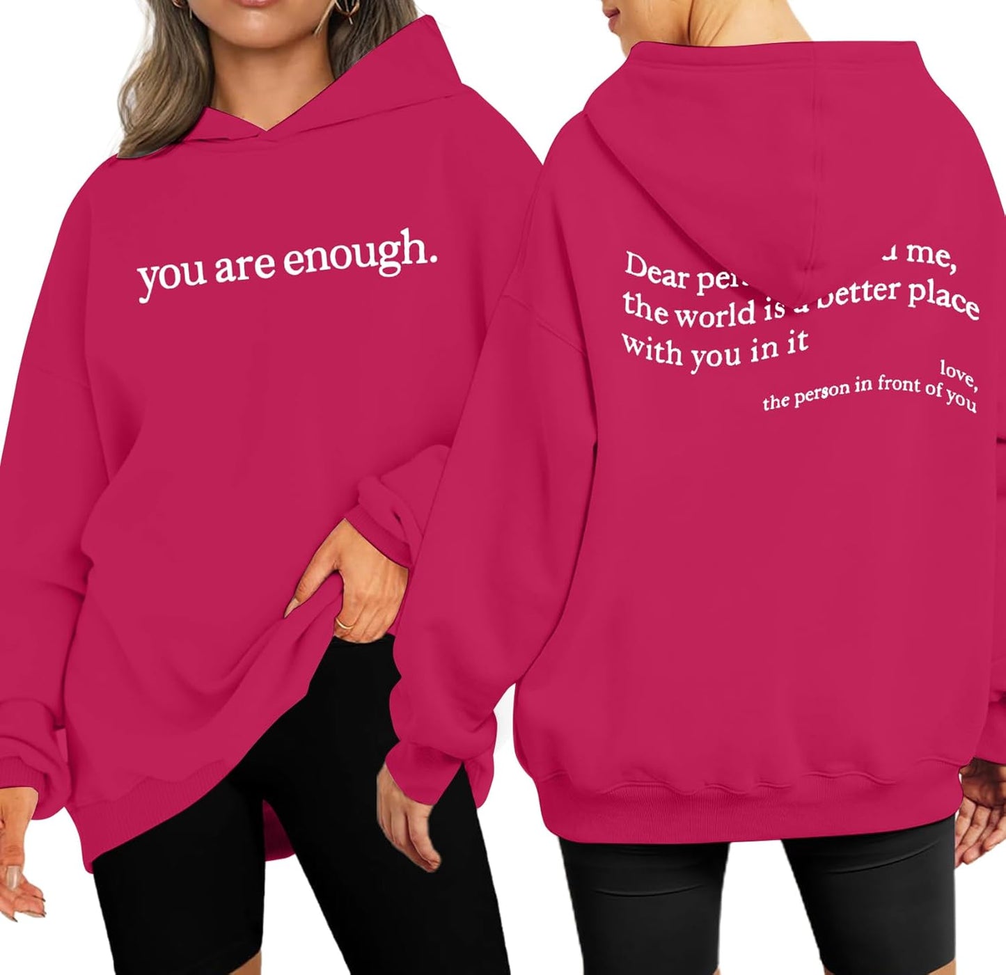 Love Yourself Oversized Sweatshirt