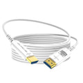8K Fiber Optic HDMI Cable 65 FT - Ultra Thin 48Gbps High Speed