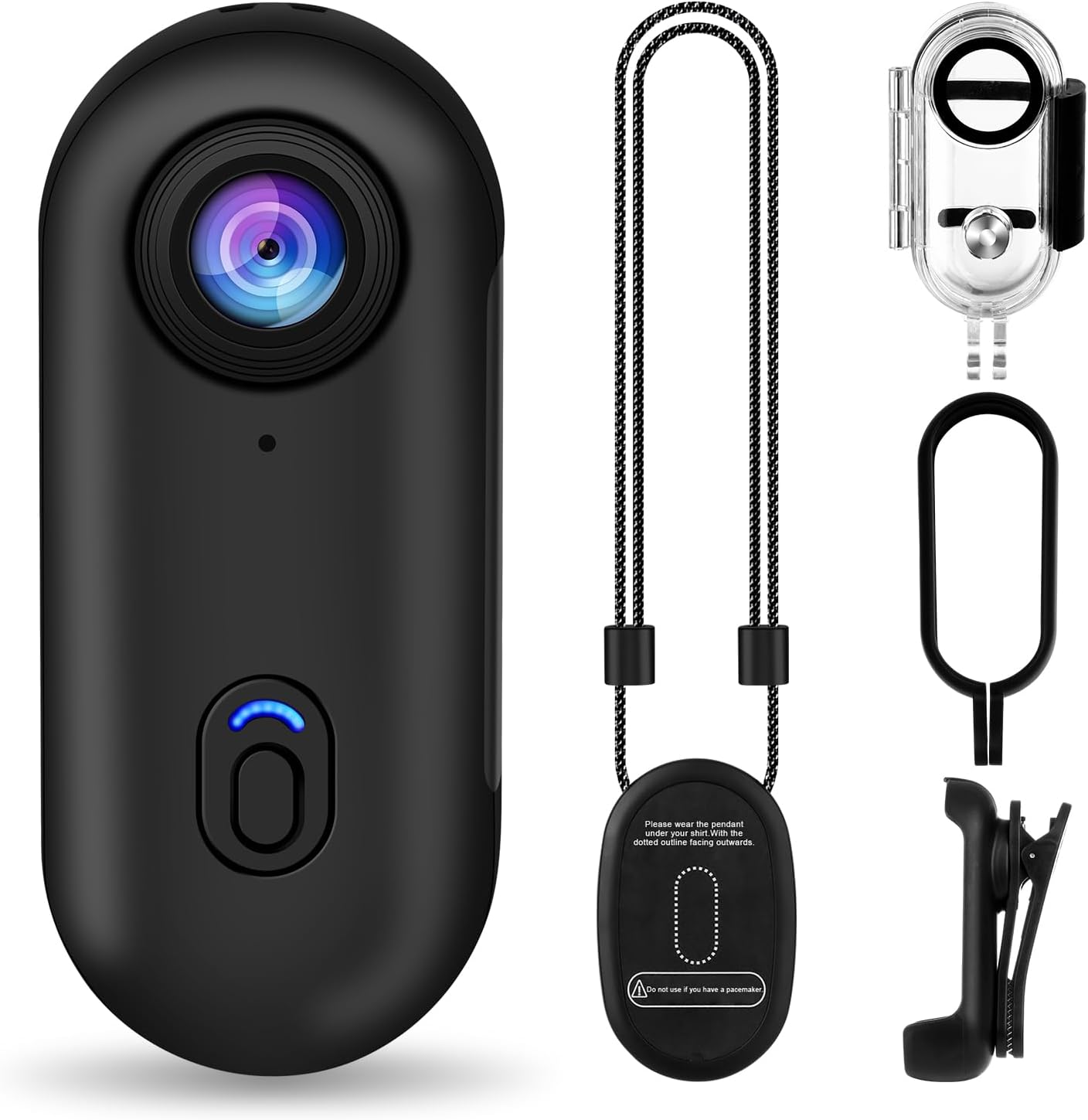 i3 4K Tiny Action Camera for Hands-Free POV Recording Anywhere