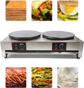 Commercial Electric Crepe Maker - Non-Stick 2.8KW Hotplate