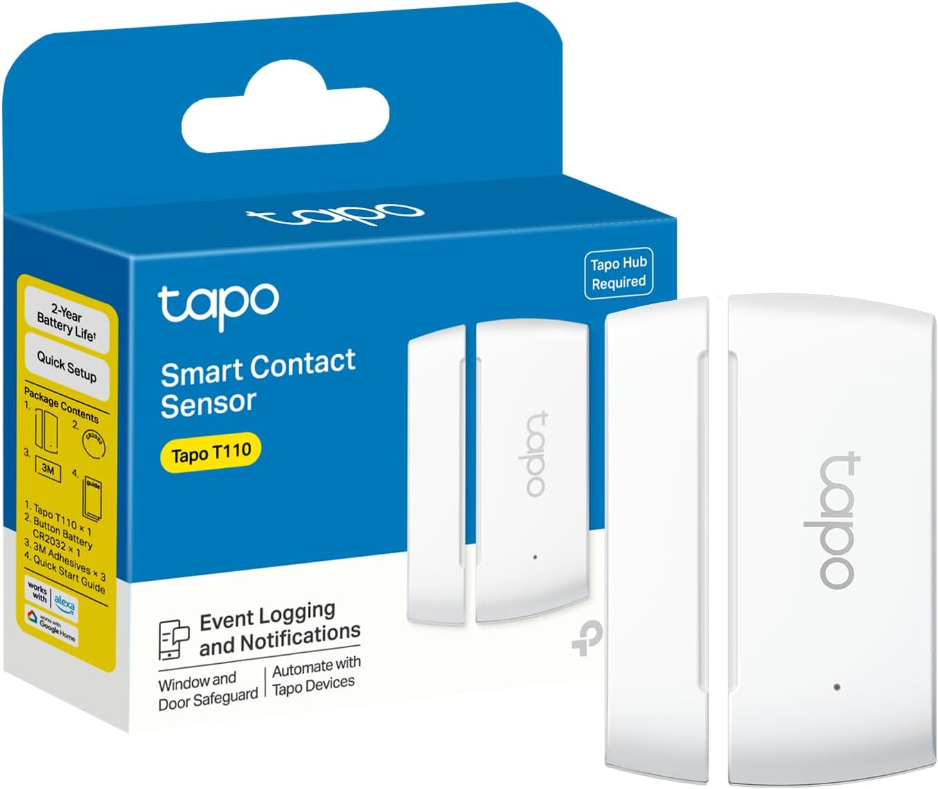 Tapo Door Sensor Mini: Extended Battery Life, Real-Time Alerts