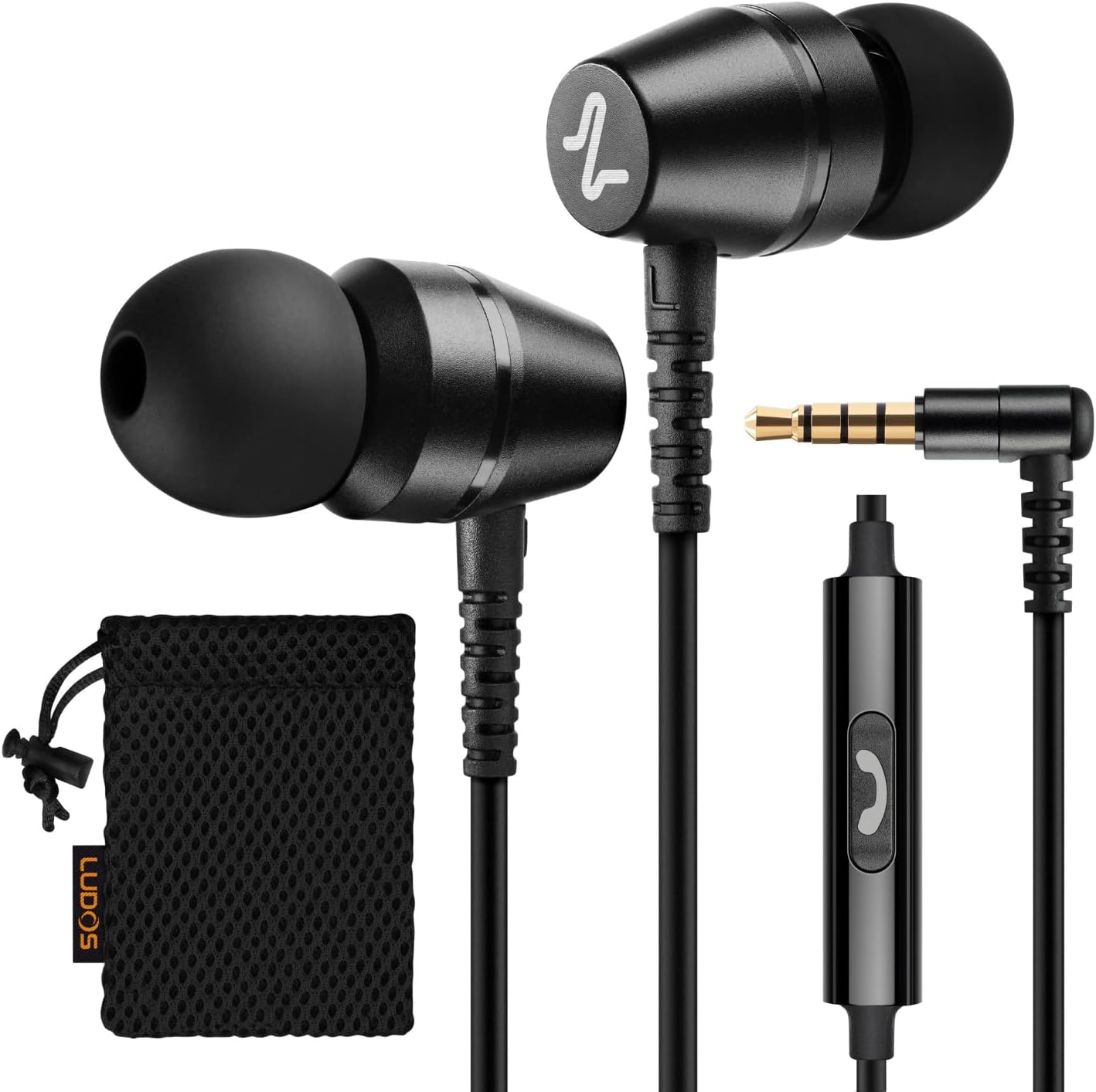 LUDOS OMNITONE Wired Earbuds with 5 Year Warranty