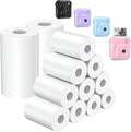 12 Rolls Kids Instant Camera Print Refill Paper - Extra 2.2in x 28ft