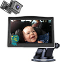 Baby Car Camera 5 in 1080P Display for Rear Facing Infants - Clear
