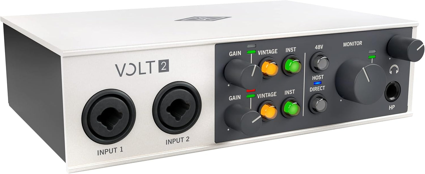 Universal Audio Volt 2 USB Recording Studio Interface Review